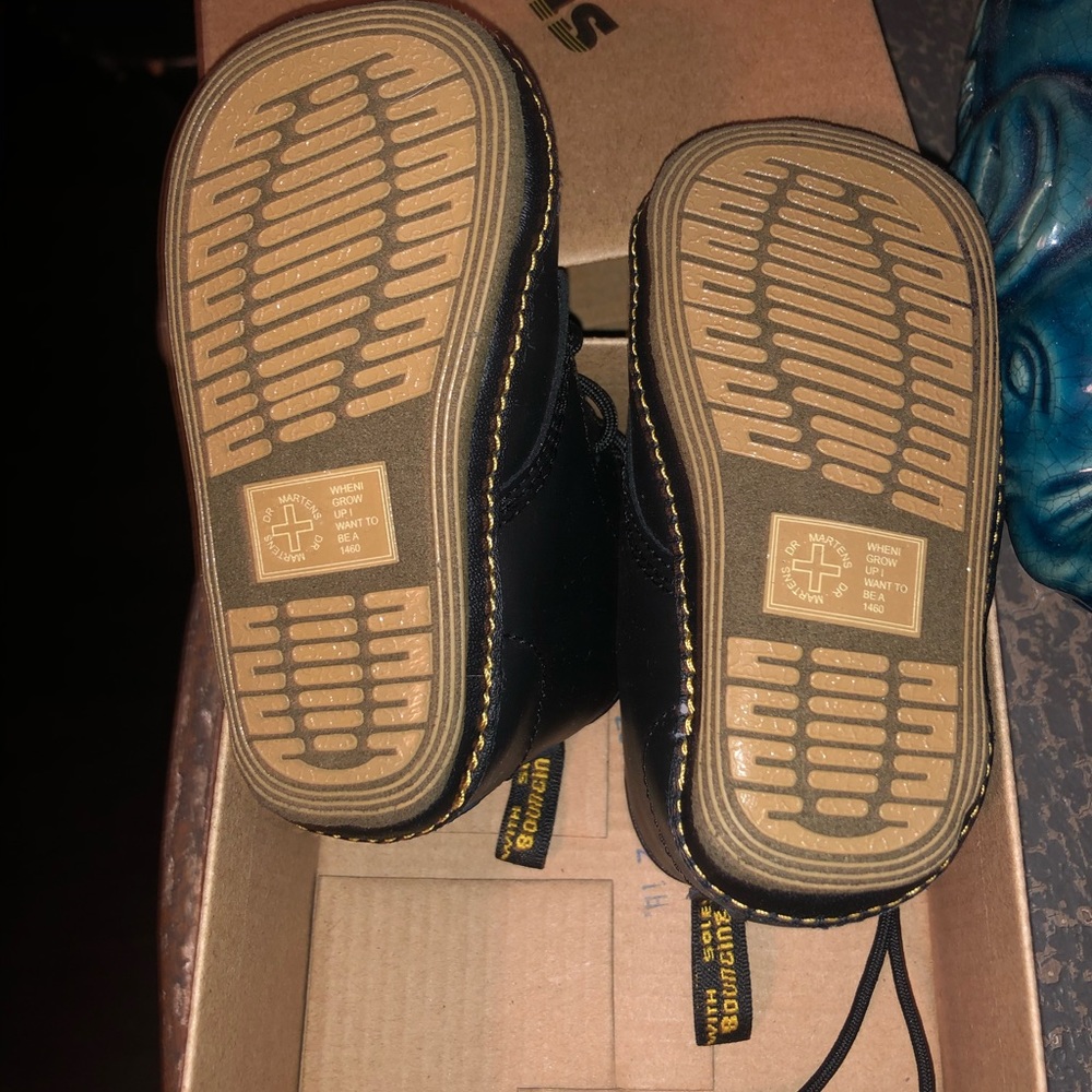 Dr Marten baby shoes